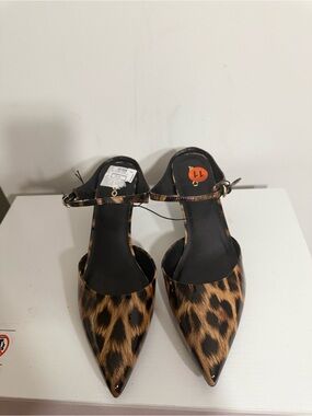Aldo Women's Leopard Print Pointed-Toe NWT